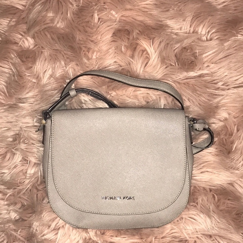MK padlock crossbody
